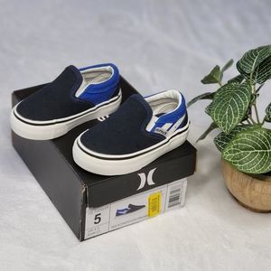 Boys' Kenji Canvas Slip-On Sneakers